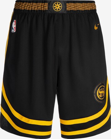 Loosefit Pantaloni sportivi 'NBA Golden State Warriors City Edition Swingman' di NIKE in giallo: frontale