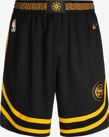 NIKE Loose fit Workout Pants 'NBA Golden State Warriors City Edition Swingman' in Yellow: front