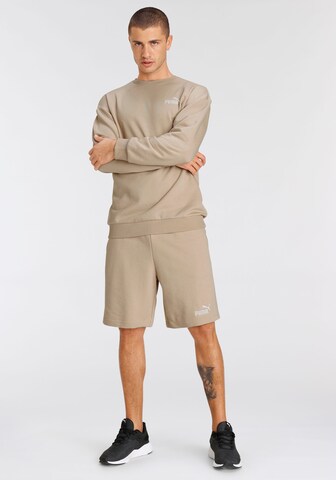 PUMA Trainingspak in Beige: voorkant