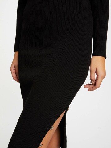 Morgan Knit dress in Black