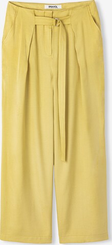 Wide Leg Pantalon Ipekyol en jaune : devant