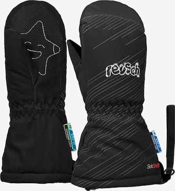 REUSCH Athletic Gloves 'Maxi' in Black: front