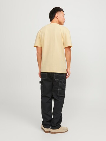 JACK & JONES T-Shirt 'LUCCA' in Gelb