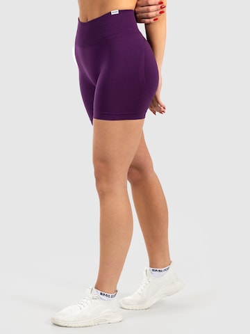 Smilodox Slimfit Sportbroek 'Phelia' in Lila
