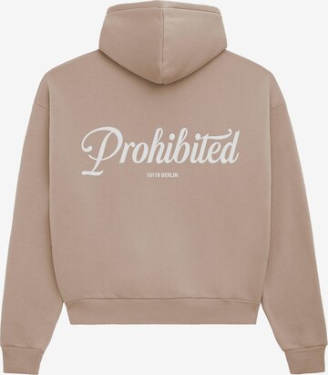 Prohibited - Sudadera en beige