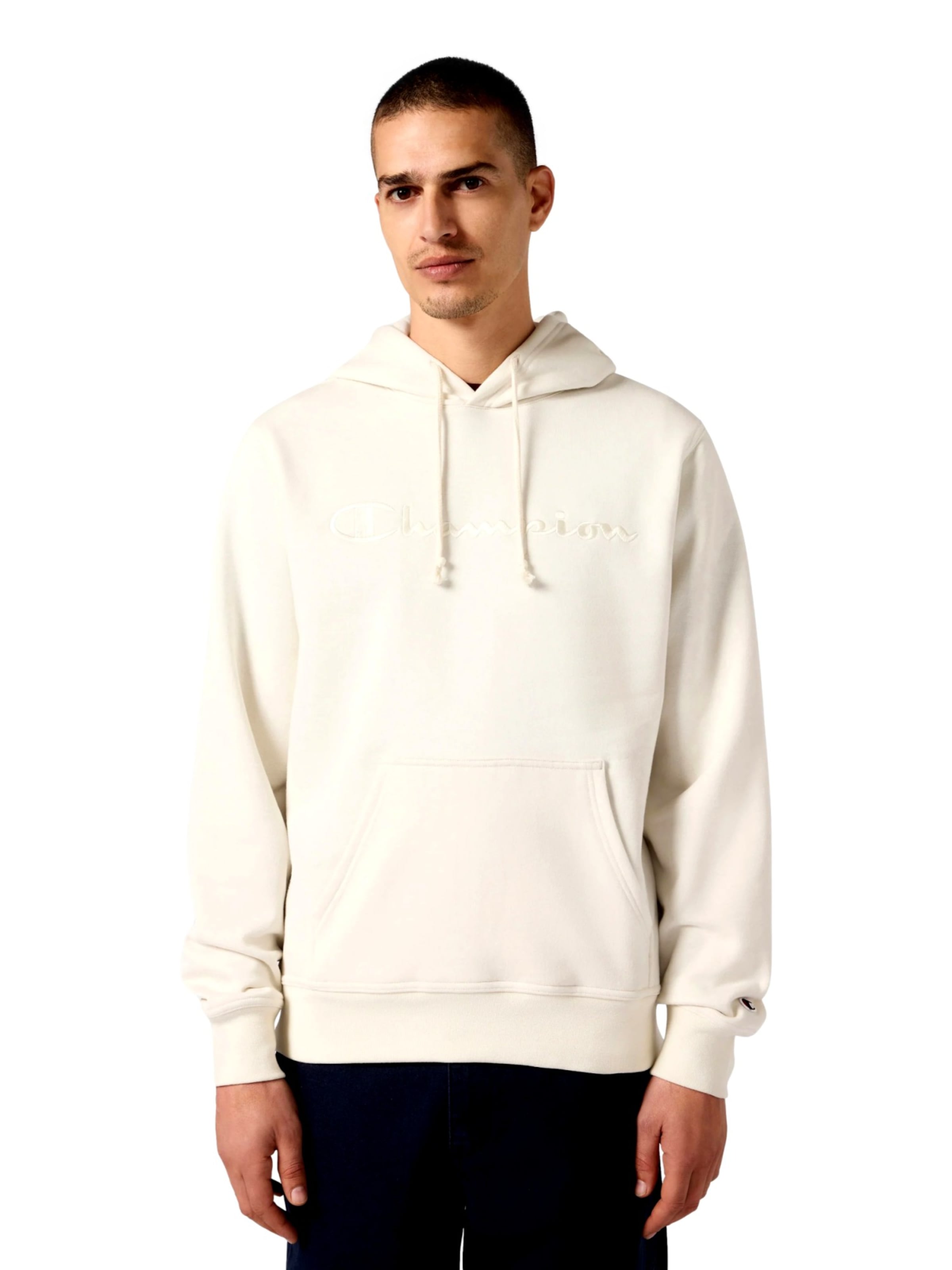 Pullover di Champion Authentic Athletic Apparel in bianco: frontale