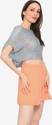 Süel knitwear - Top de punto 'Summer 3D' en azul: frente