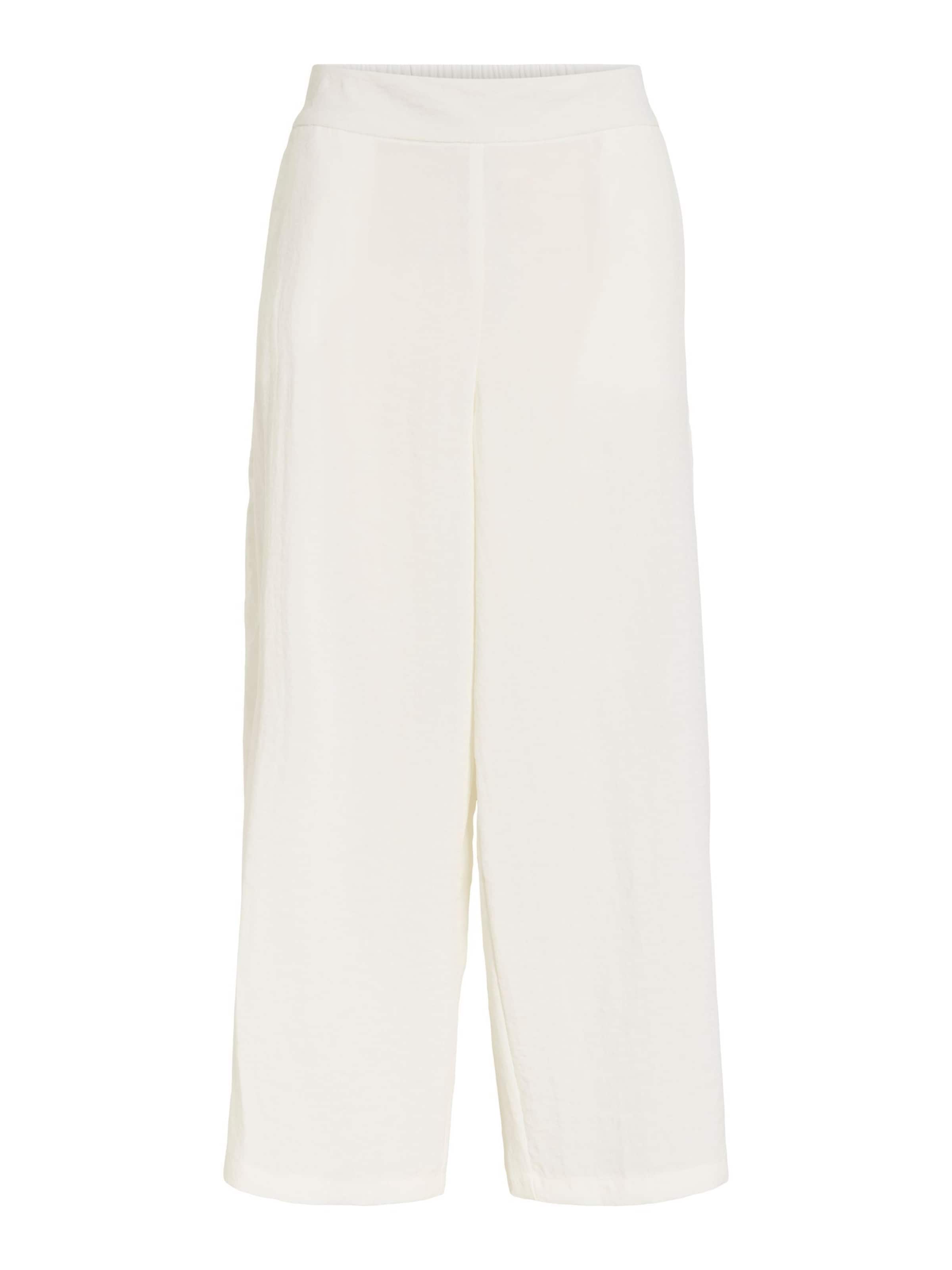 VILA Trousers 'VILinea' in White: front
