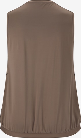 Q by Endurance Sports Top 'Nella' in Brown