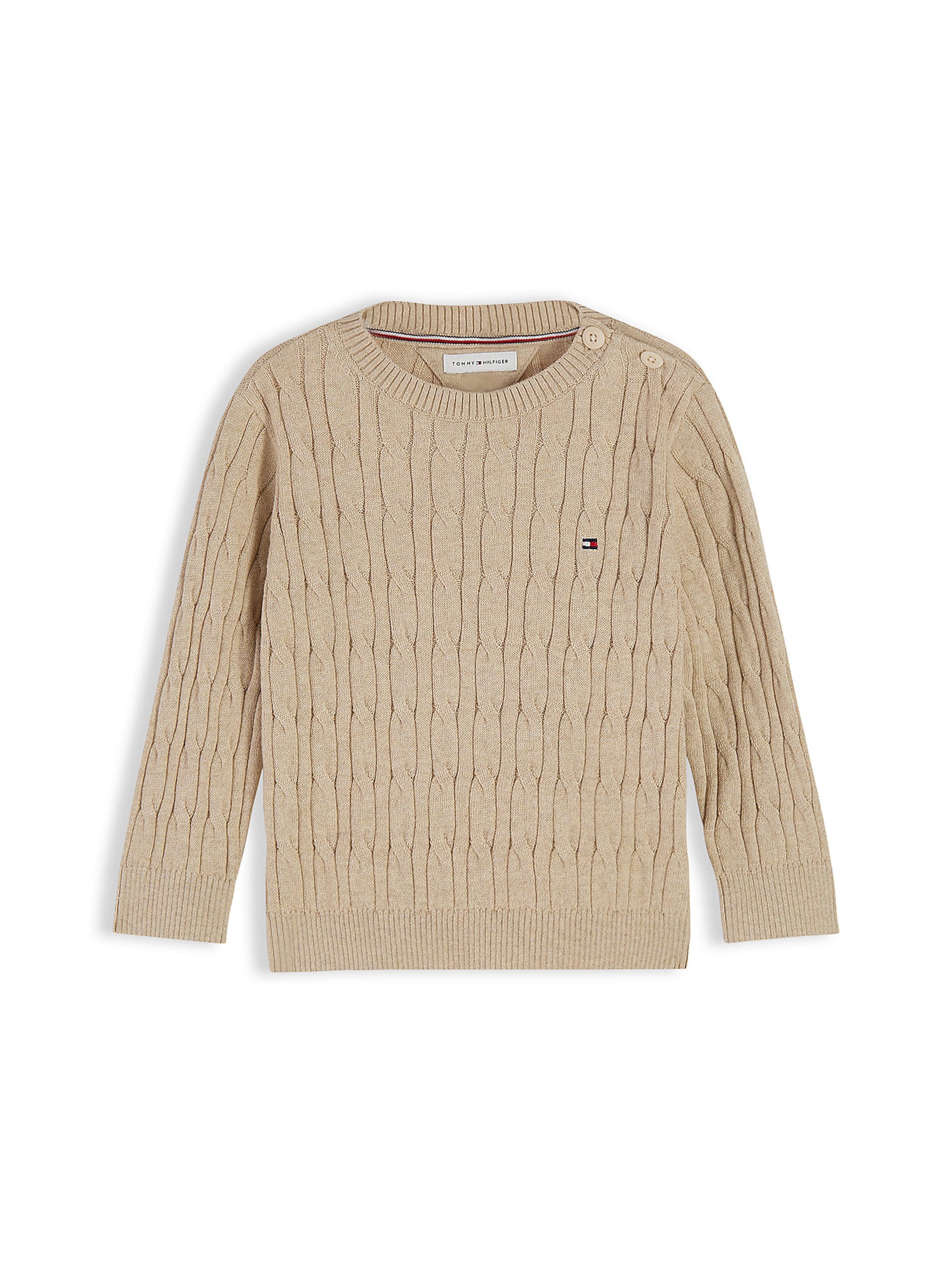 TOMMY HILFIGER Sweater in 56 in Beige, Item view