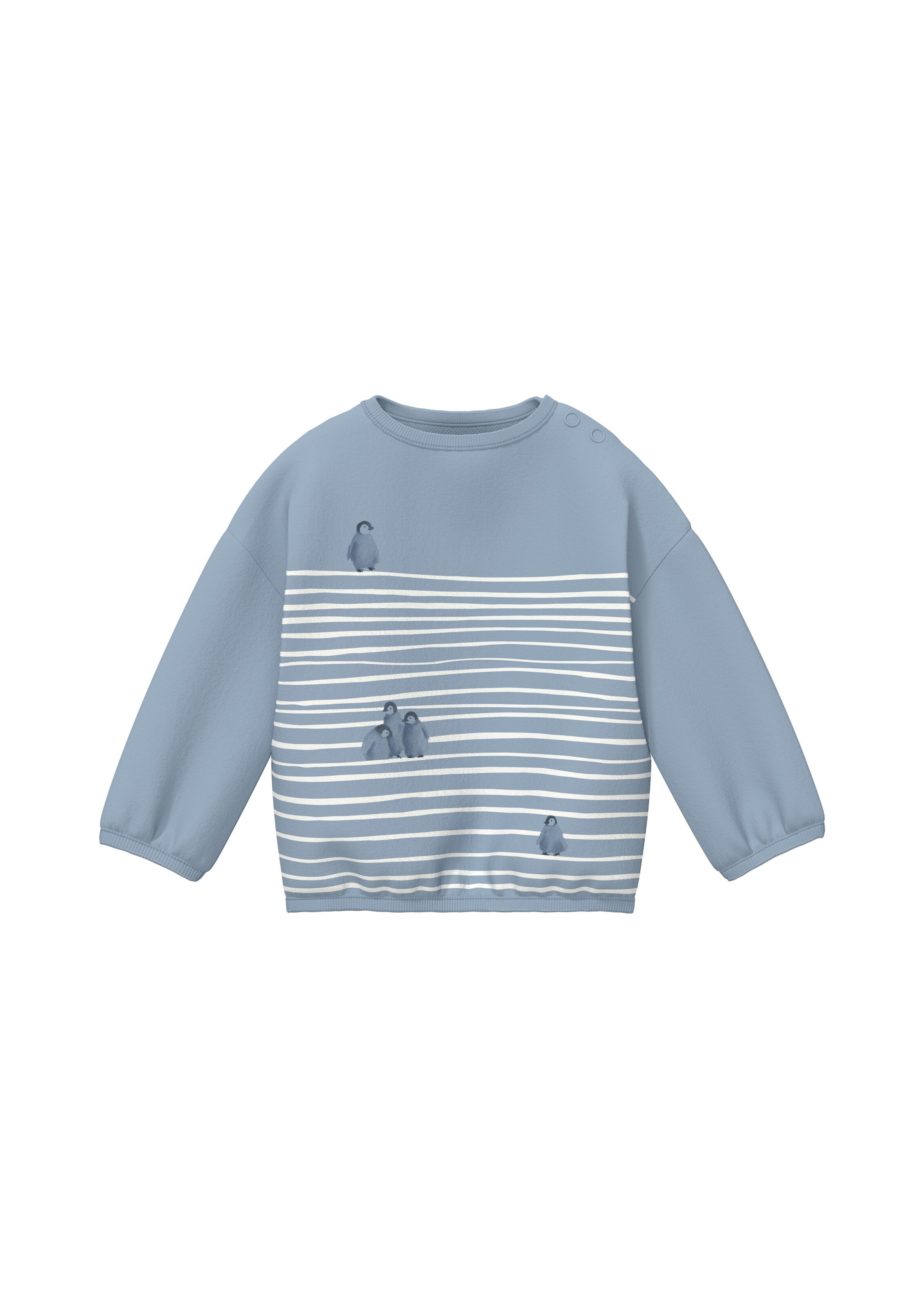 s.Oliver Sweatshirt in Blau: Vorderseite