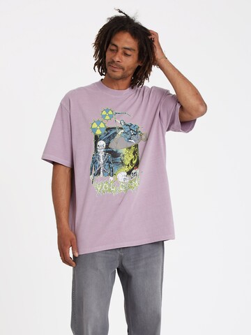 Volcom Shirt 'Richard French' in Purple: front