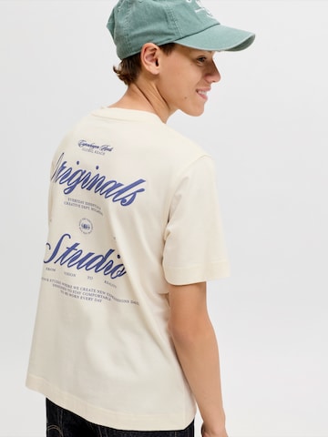 Jack & Jones Junior T-shirt 'JORNORREBRO' i vit