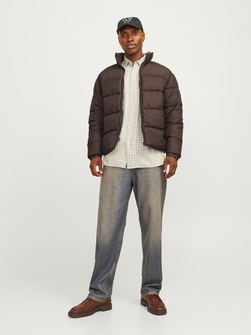 JACK & JONES Vinterjakke 'JJMoon' i brun