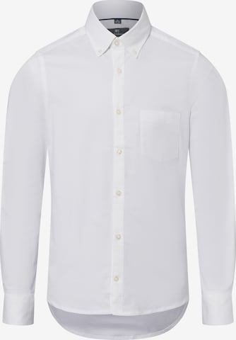 Nils Sundström Slim Fit Hemd in Weiß: Vorderseite