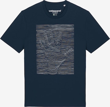 Maglietta di Watapparel in blu: frontale