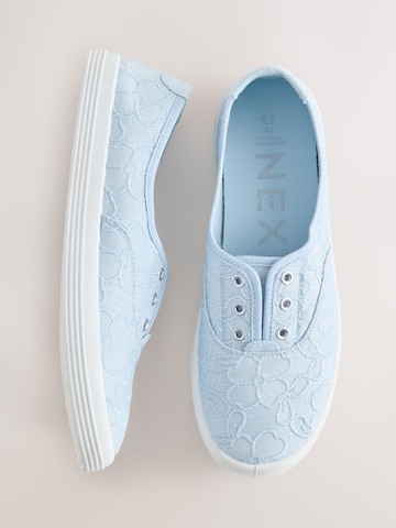 Next Slip-on in Blauw