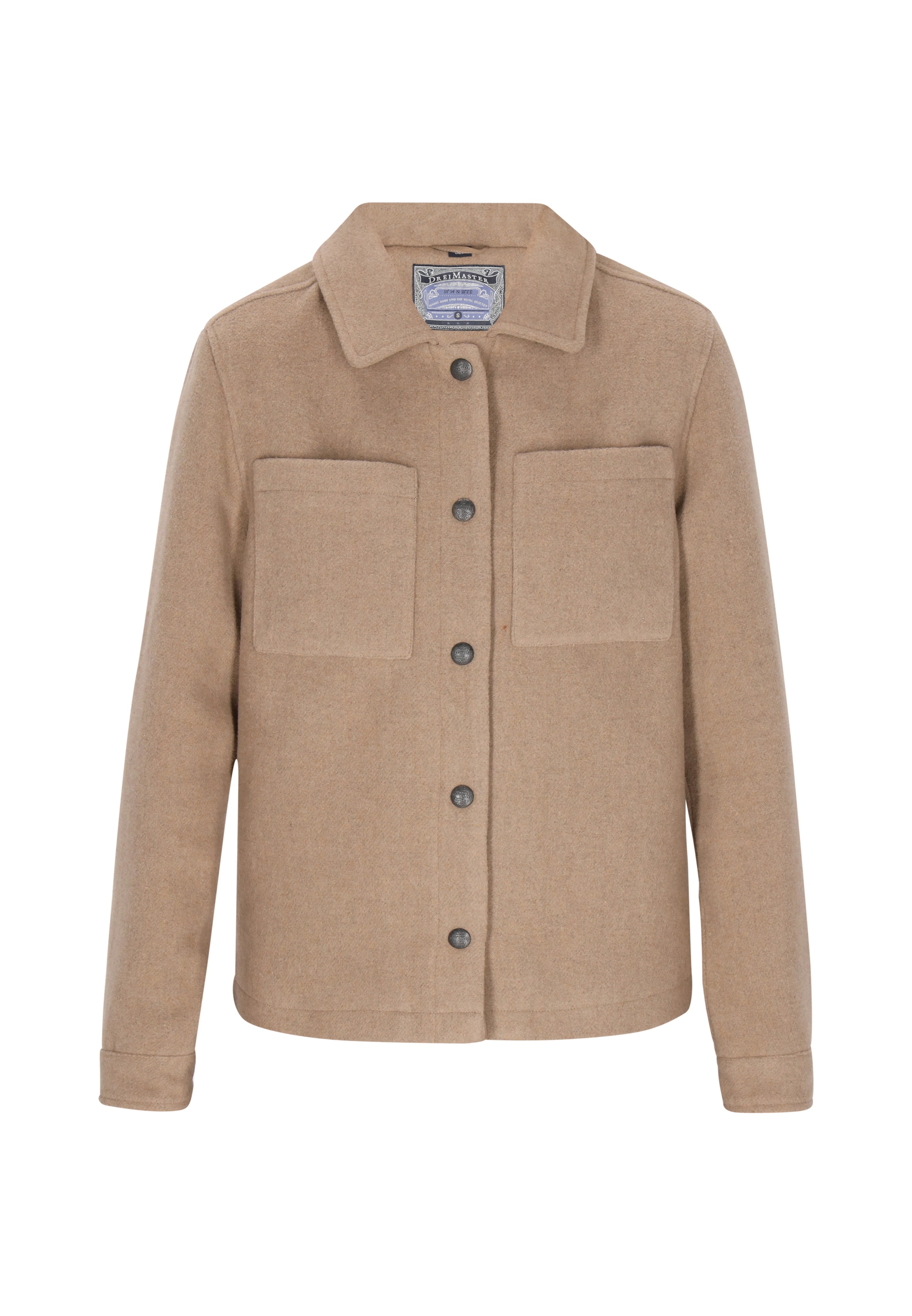 DreiMaster Vintage Демисезонная куртка в Коричневый: спереди