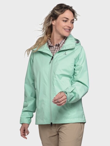 Schöffel Outdoor jacket 'Easy XT' in Green: front