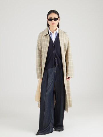 Geacă tricotată de la GANT pe albastru