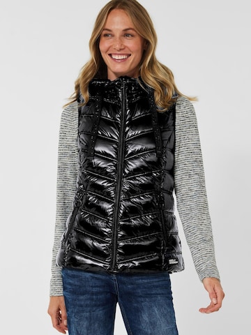 CECIL Vest in Black: front