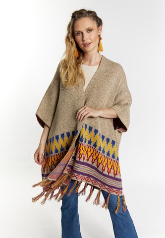 usha FESTIVAL Cape in Beige: voorkant