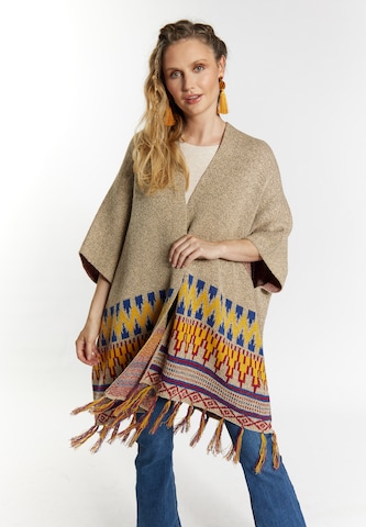 usha FESTIVAL Cape in Beige: voorkant