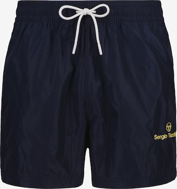 Sergio Tacchini Board Shorts 'Guaceto' in Blue: front