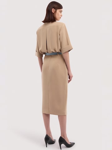 Robe-chemise Trussardi en beige