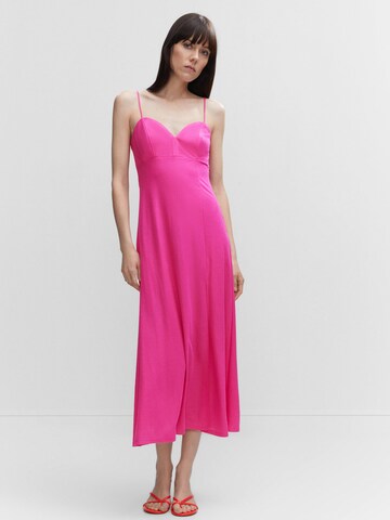 MANGO Kleid 'Maira' in Pink: predná strana