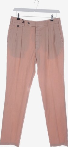 LARDINI Pants in XXL in Pink: front