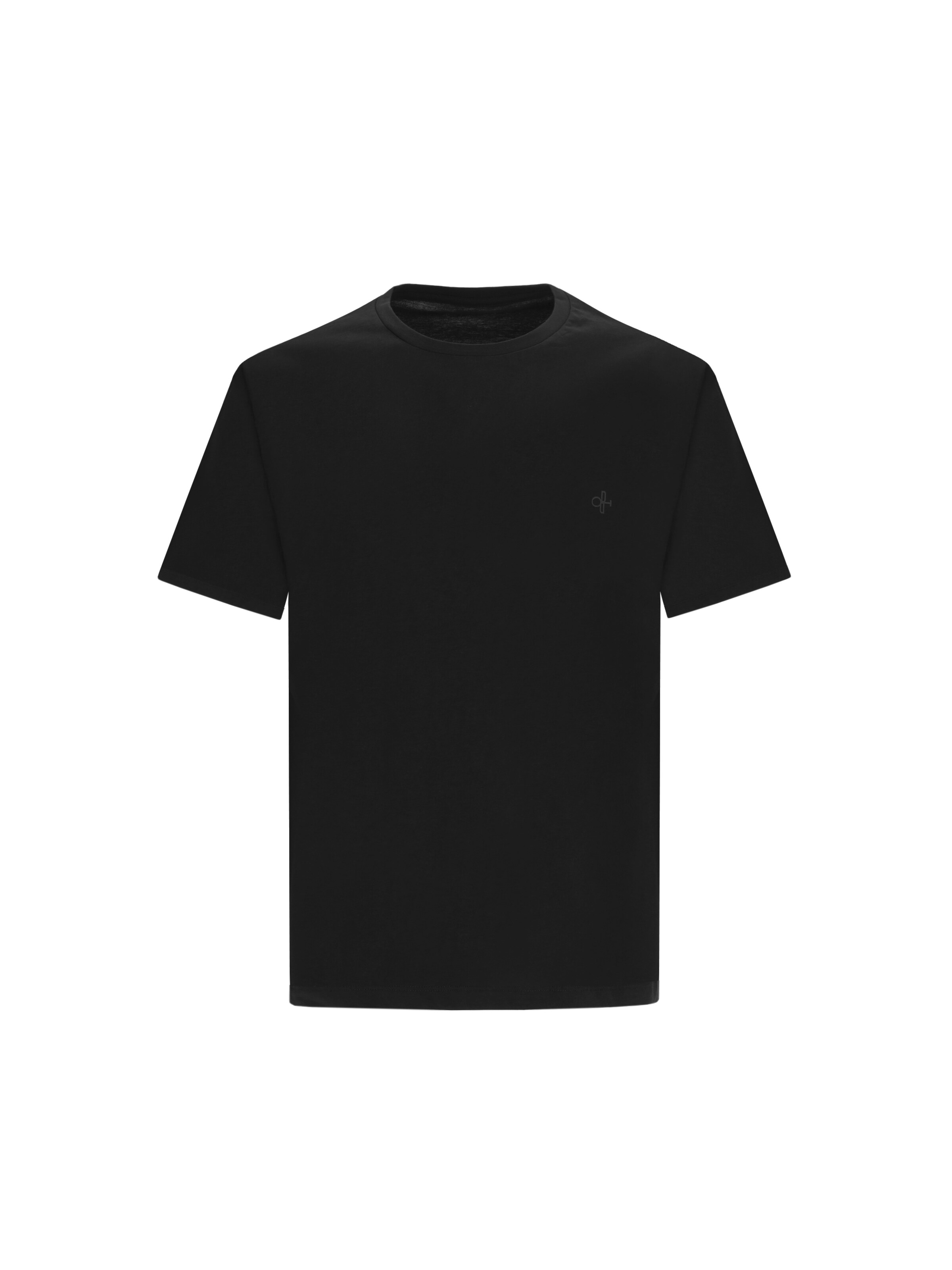 Distretto12 T-Shirt 'LONDRA' in Schwarz: Vorderseite