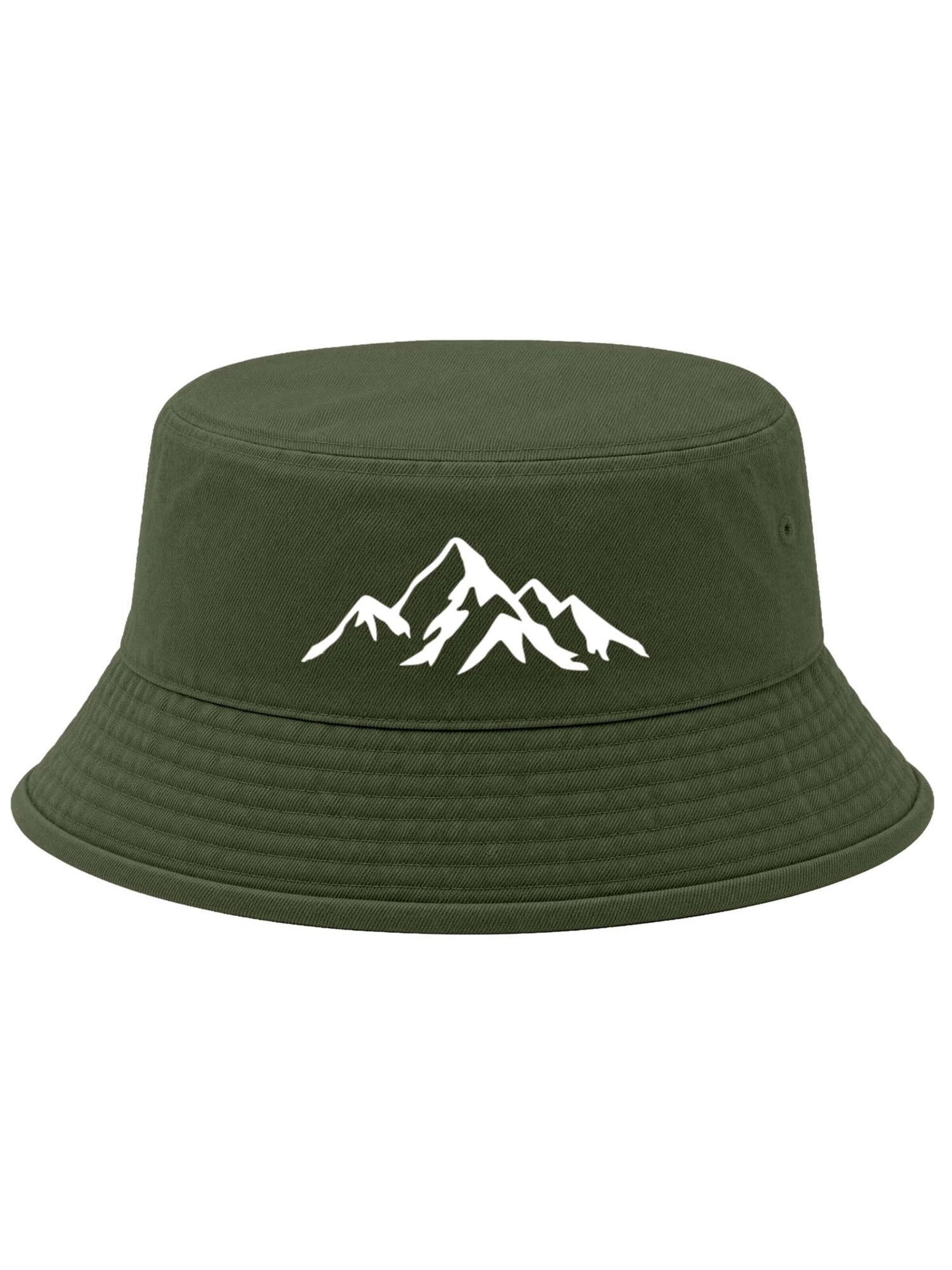 Neverless Hat 'Berg' in Green: front