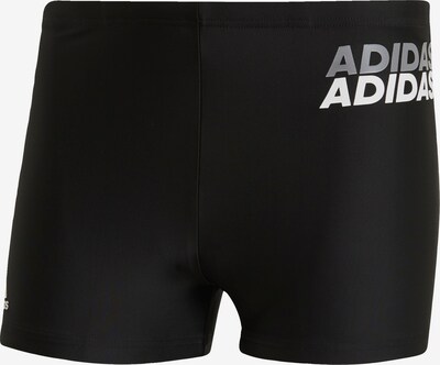 ADIDAS PERFORMANCE Sportbadehose 'Lineage' in grau / schwarz / weiß, Produktansicht