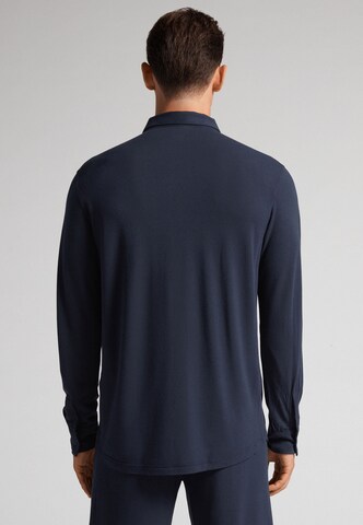 IUMAN Intimissimi Regular Fit Hemd in Blau