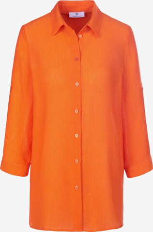 Peter Hahn Blouse in Orange: front