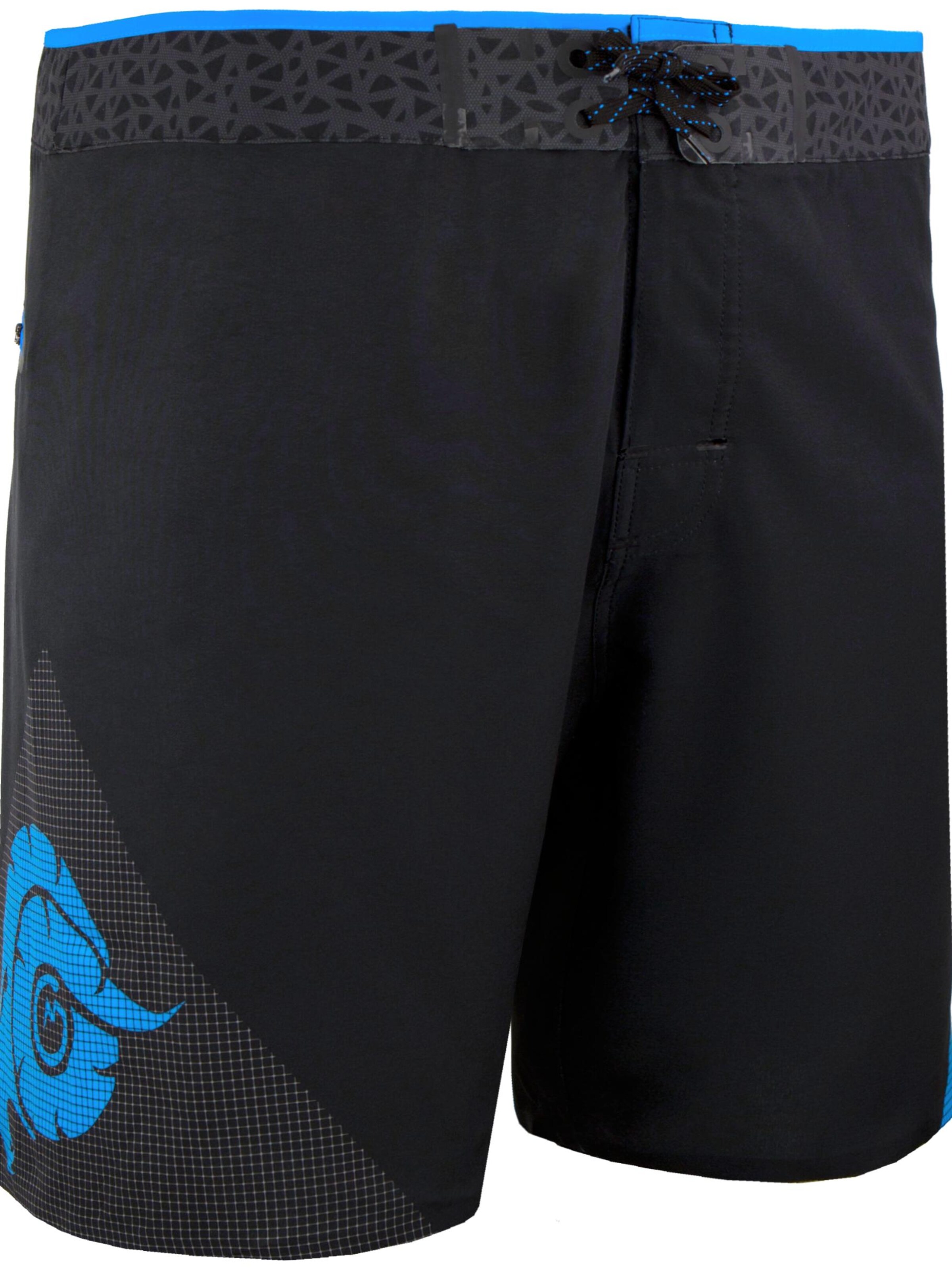 Guggen Mountain Badeshorts 'Boardshorts 1802'‌‌‌‌‌ in Blau