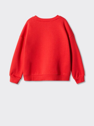 MANGO KIDS Sweatshirt in Red