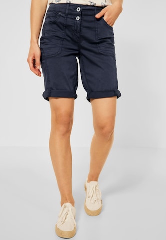 CECIL Regular Shorts in Blau: predná strana