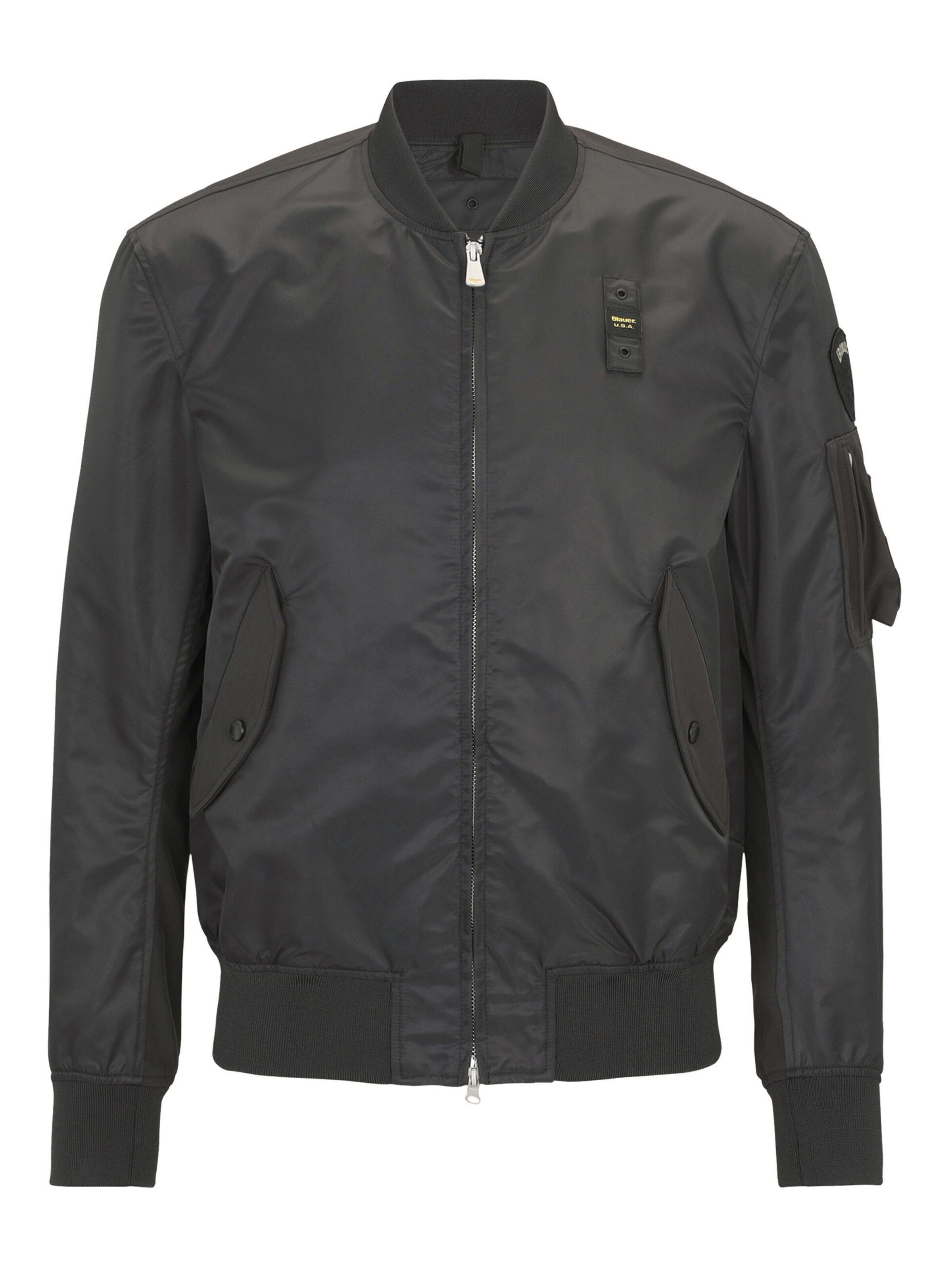 Blauer.USA Between-season jacket 'ROCKY' in Black: front