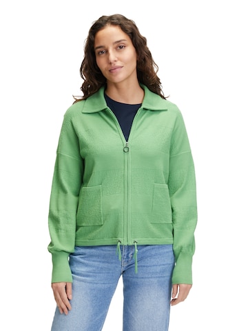 Cardigan Betty & Co en vert : devant