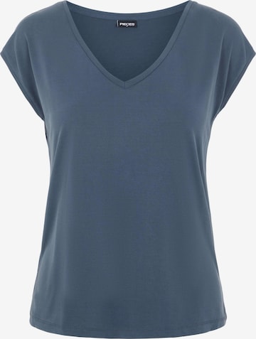 Pieces Petite T-Shirt 'Kamala' in Blau: predná strana