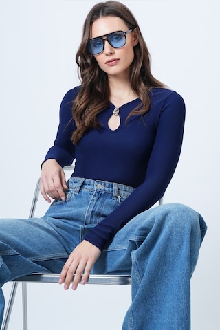 T-shirt Trend Alaçatı Stili en bleu