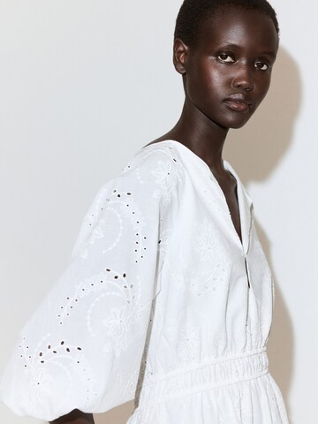 MANGO Jurk 'BEATRICE' in Wit