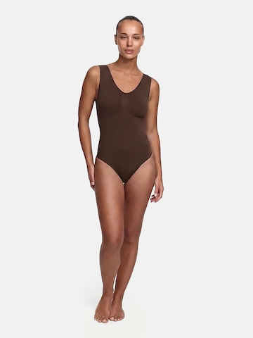 Body modelant 'Tank Bodysuit Sculpting Shapewear mit Slip' cfab (formerly creamy fabrics) en marron