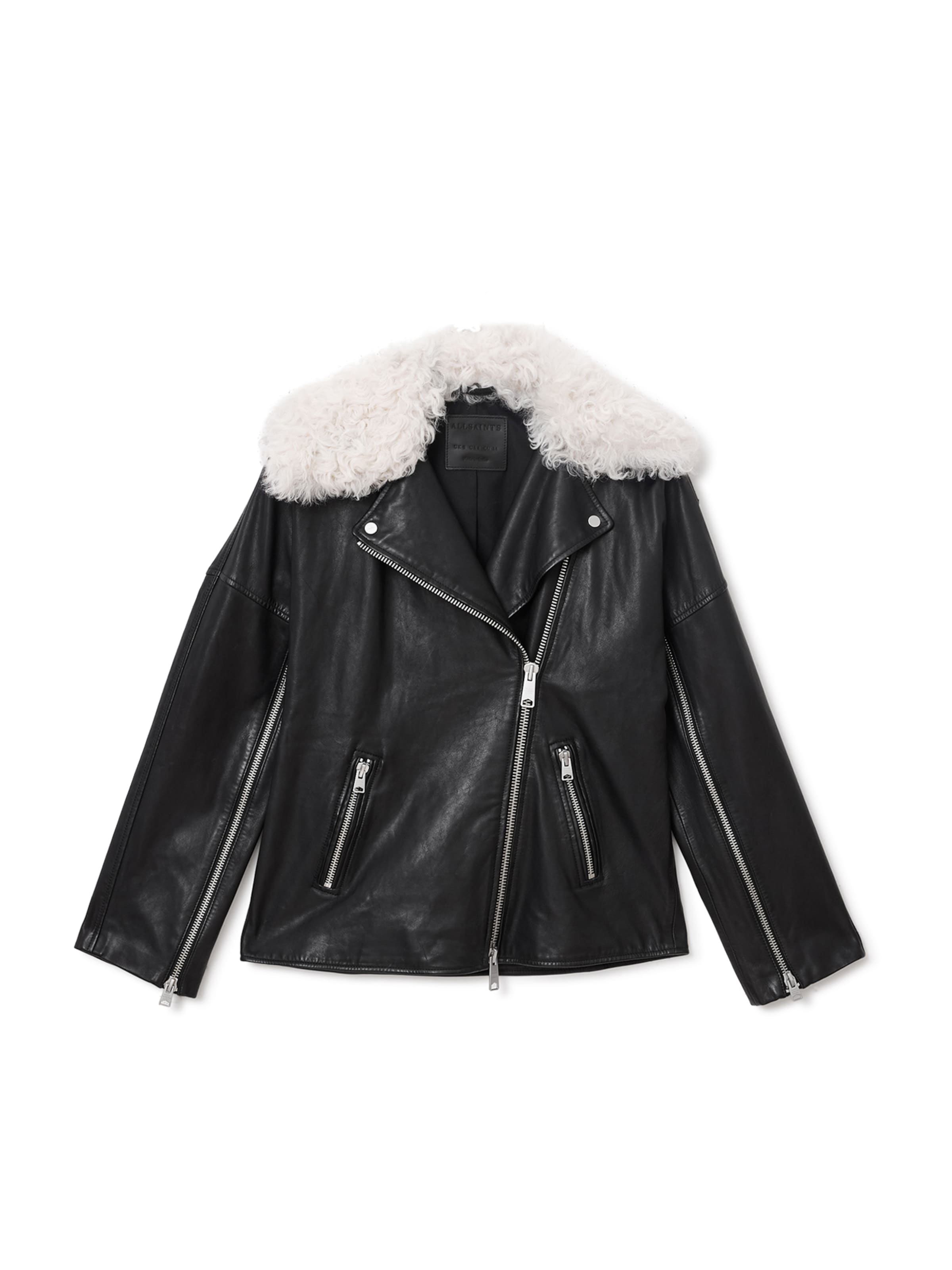 AllSaints Övergångsjacka 'VENDRA' i svart: framsida