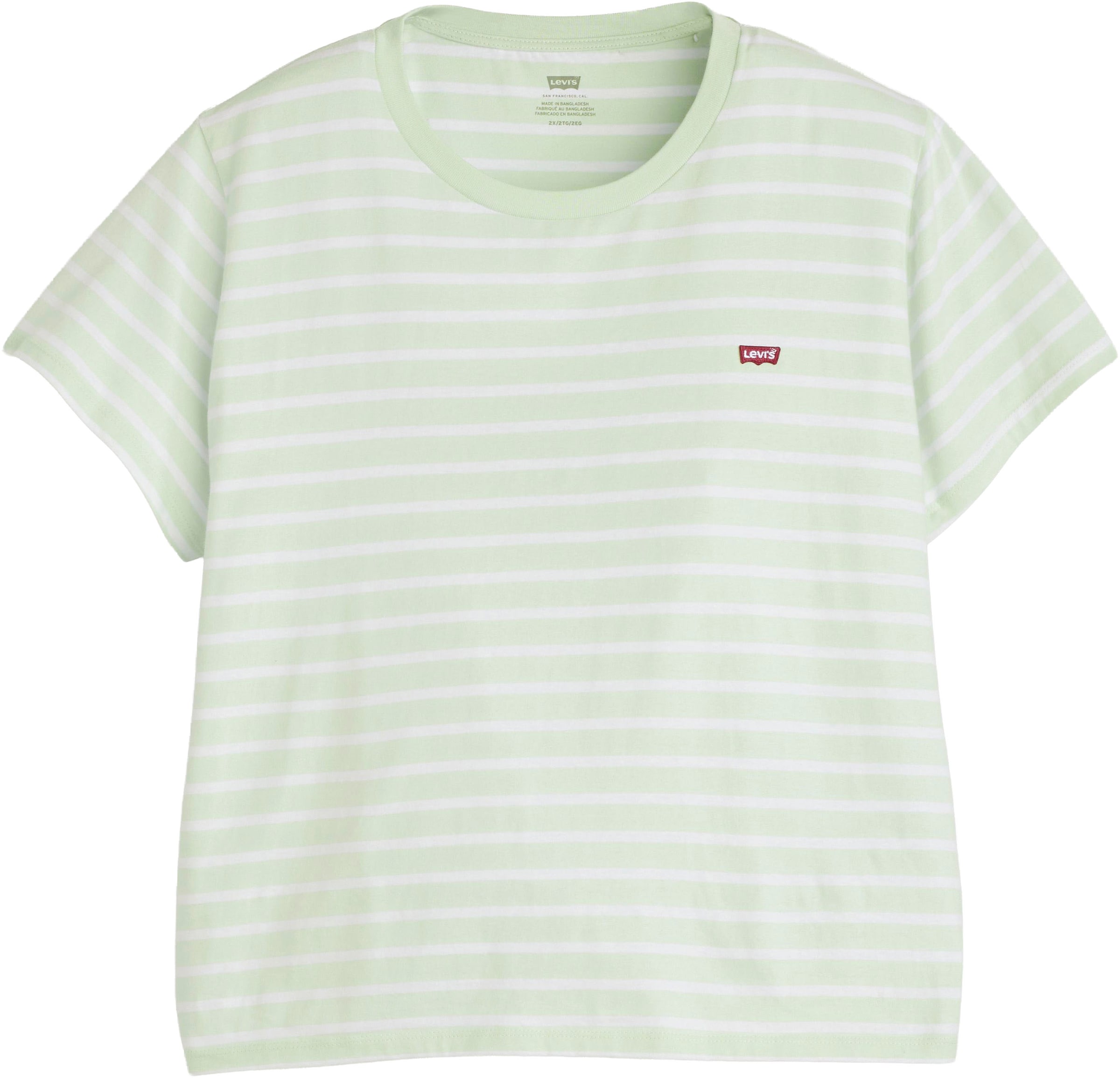 Levi's® Plus Shirt in Light green / White, Item view