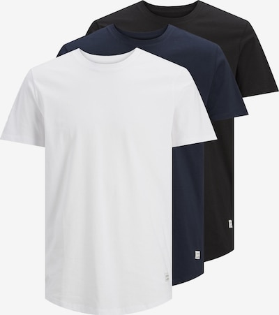 JACK & JONES Paita 'JJENoa' koossa XS värissä marine / musta / valkoinen, Tuotenäkymä