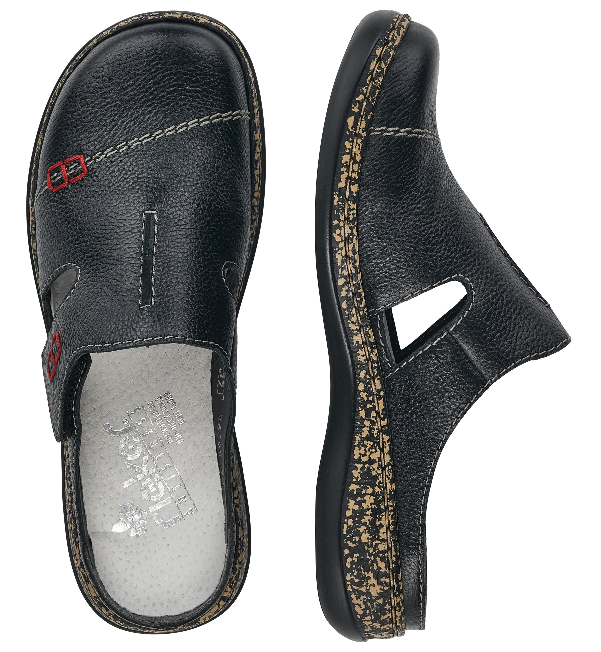 Rieker Clogs in Black