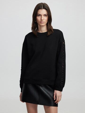 Sweat-shirt Ipekyol en noir : devant